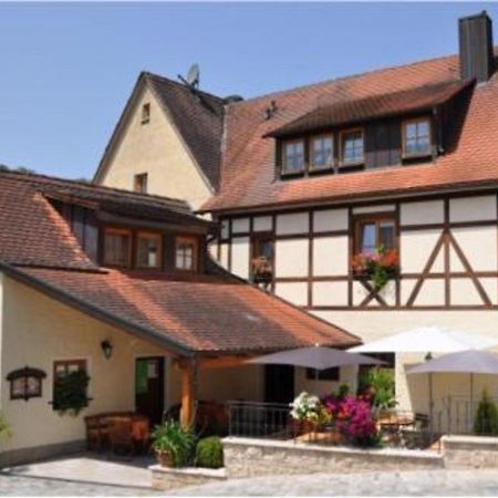 רוטנבורג אוב דר טאובר Gasthaus Tauberstube מראה חיצוני תמונה